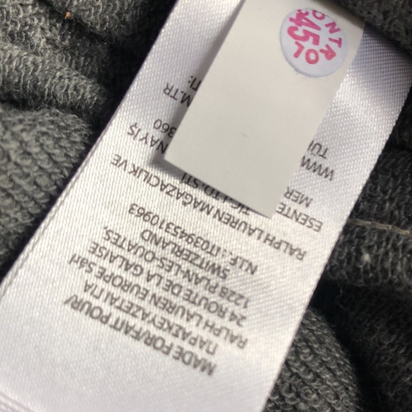 RALPH LAUREN Black Label (L) Lx Gry Htr Jogger - Picture 9 of 13